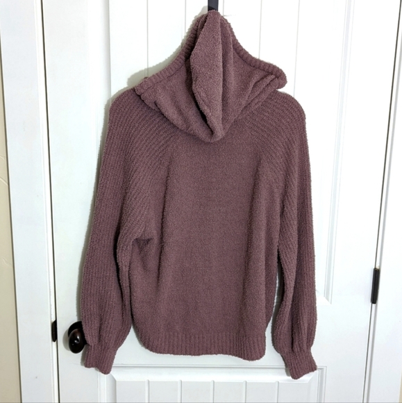 SO Slouchy Super Soft Mauve Hoodie - Picture 3 of 4